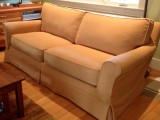 Camel Loveseat
